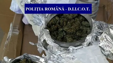 Doi tineri din Bihor, cercetaţi după ce au fost prinşi când primeau un colet cu cannabis, trimis din Spania. FOTO