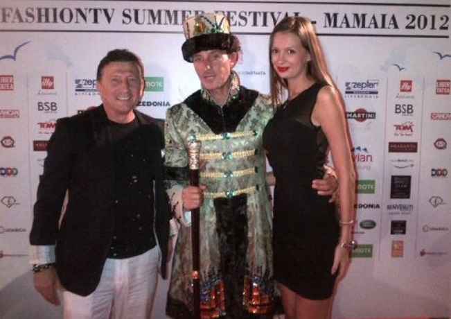 Liviu ”Moshu”, împreună cu ”Zebra”, iubita lui, si Radu Mazăre, fostul primar Constanţei
