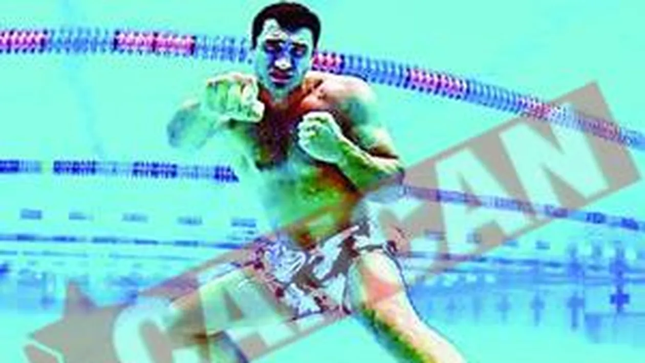 Vladimir Klitciko se antreneaza sub apa