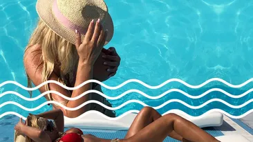 Fostei asistente TV i-a țâșnit sânul din sutien!