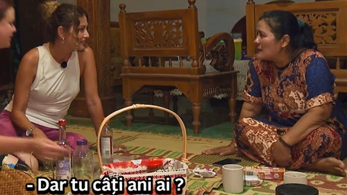 Anca Țurcașiu a recunoscut câți ani are, de fapt. Cum a reacționat, când a auzit, această femeie din Indonezia, de la Asia Express