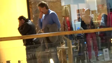 Pe Giga Popescu l-au plictisit reducerile de la mall! Vezi gestul care-l tradeaza pe fostul fotbalist!