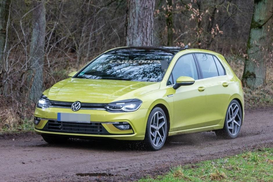 Primele imagini cu noul Volkswagen GOLF 8. Te așteptai la acest design?
