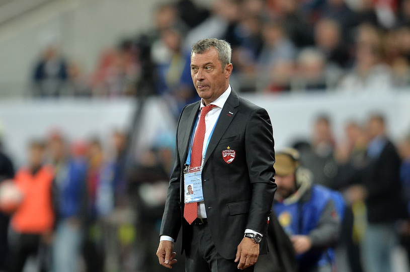 Mircea Rednic, antrenorul echipei Dinamo