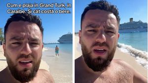 Nu e banc! Cât a plătit Marian pe o porție de pui cu cartofi prăjiți și o bere, pe o plajă din Caraibe