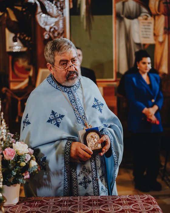 Botezul Ilincăi a avut loc la biserica Sfântul Ilie din Titan. Sursă foto: Instagram