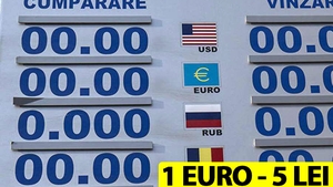 Curs valutar 2 februarie 2019. 1 euro este aproape 5 lei
