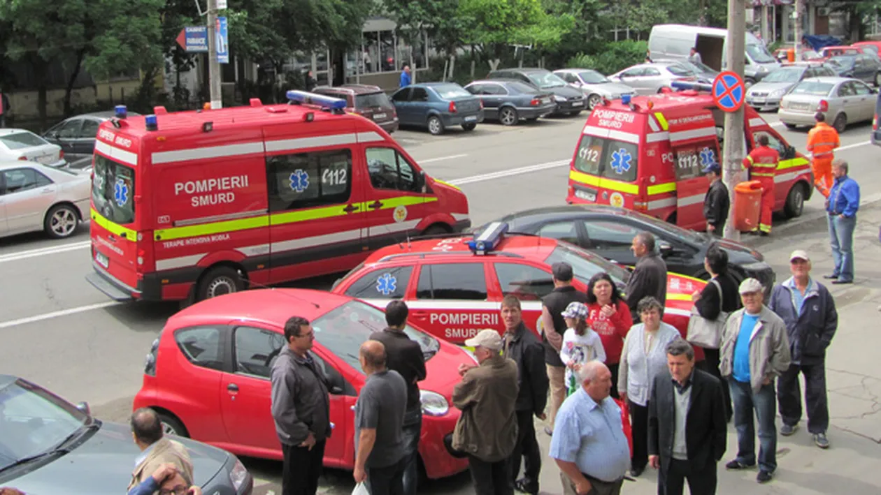 Grav accident de munca la Galati. Un muncitor a cazut in gol de la 15 metri inaltime!