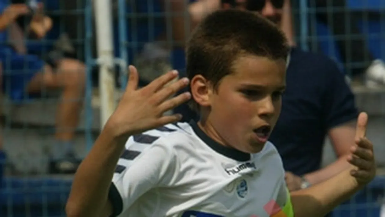 Fiul lui Hagi a marcat primul sau gol pentru nationala Romaniei! Vezi cui i-a dedicat aceasta reusita