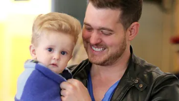 Cântăreţul Michael Bublé a devenit din nou tată, la doi ani după ce fiul său a fost diagnosticat cu cancer! Soția lui a născut o fetiță