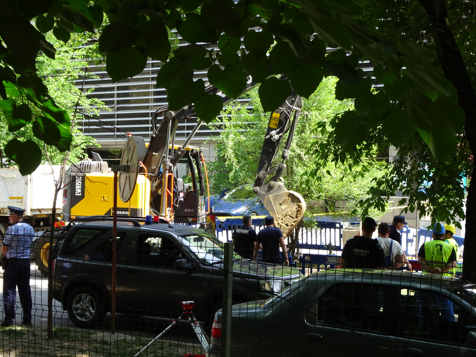 Panică în Sectorul 1! A fost descoperit un proiectil neexplodat pe Șoseaua Nordului