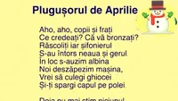 Bancul sfârșitului de săptămână | Plugușorul de Aprilie