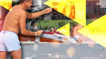 Fostul deputat, aroganțe pe lac! A ”ras” mai multe shot-uri de votcă pe placă