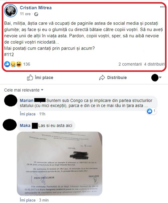 Cristi Mitrea, mesaj acid la adresa oficialilor din Poliția Română după crima din Caracal! Ce le-a transmis luptătorul de MMA