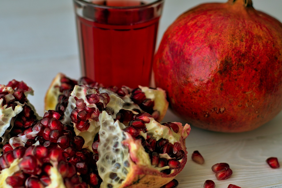 Suc de rodii. Sursă foto: Pixabay