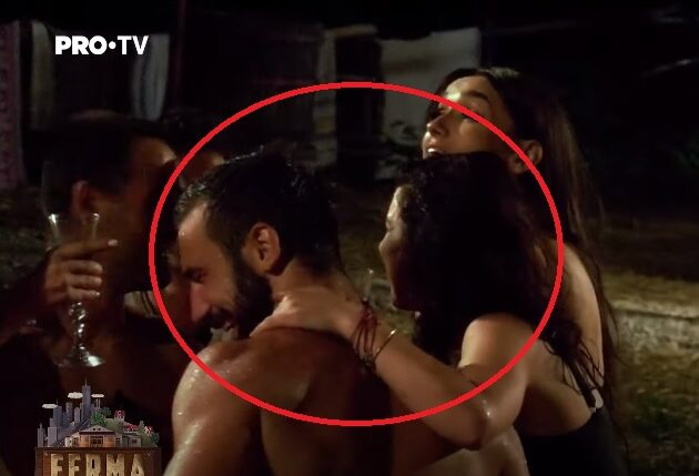 Momentele de apropiere, de la Ferma, dintre artistă și luptător