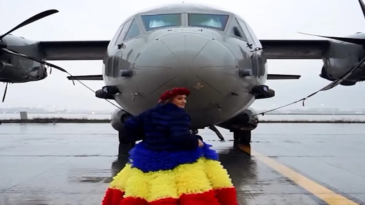 Cum a apărut Viorica, o moldoveancă din Chișinău, la parada de 1 Decembrie? Toate privirile s-au întors către ea