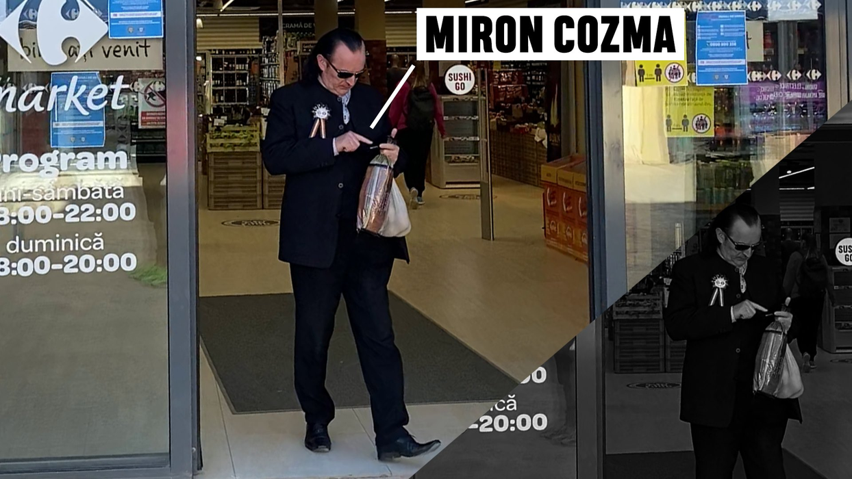 Miron Cozma, la "aprovizionarea de coronavirus"
