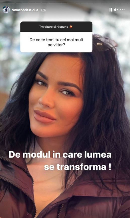 Carmen de la Sălciua s-a despărțit de bărbatul misterios: “Omul de lângă mine va fi special”