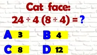 TEST IQ | Cât face 24/4(8/4)? Ești sigur că ai fost atent?!