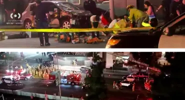 Atentat în Los Angeles! O mașină a intrat în mulțimea de oameni de pe trotuar. Câte victime a făcut