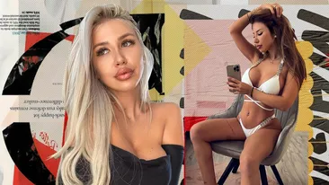 Monica știe să se impună în fața bărbaților! Pielea ei ciocolatie provoacă nebunie!