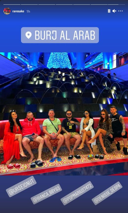 Bianca Drăgușanu, surprinsă în compania fostului iubit al Anei-Maria Mocanu în Dubai. Ce selfie și-au făcut fosta prezentatoare și Rareș Ciortan