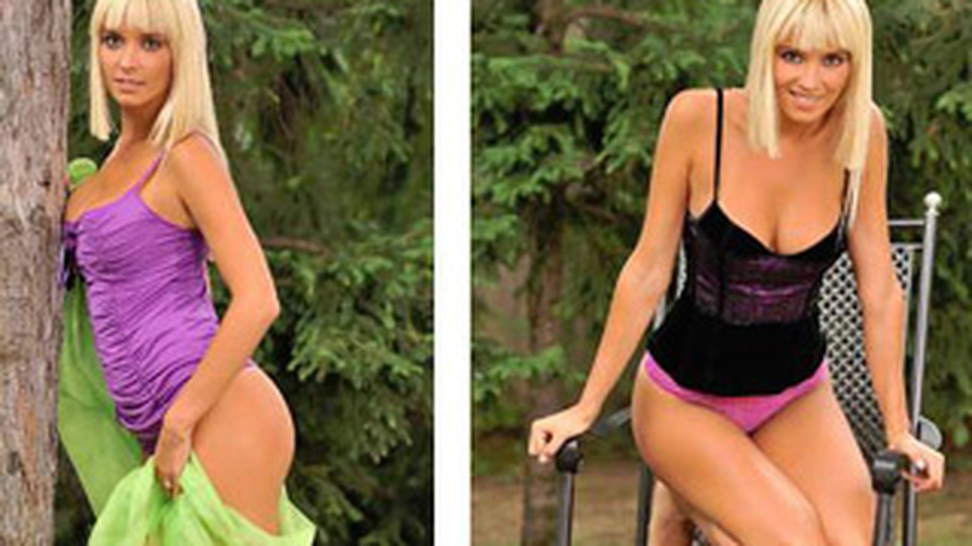 Diana Dumitrescu a pozat in lenejeie intima Victoria's Secret