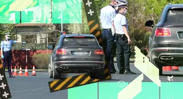 Gigi Becali, oprit de Poliție în centrul Capitalei. A fost nevoie de trei agenți să...