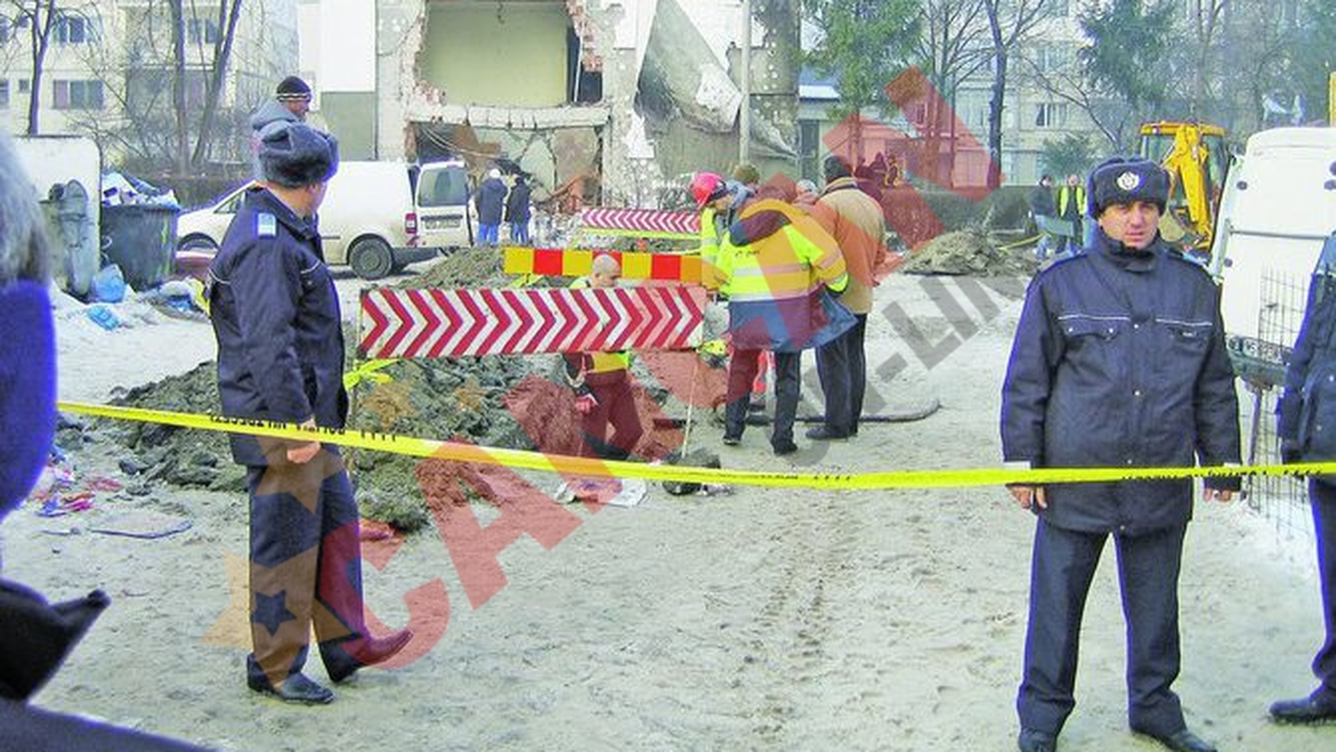 O fisura in conducta a dus la explozie