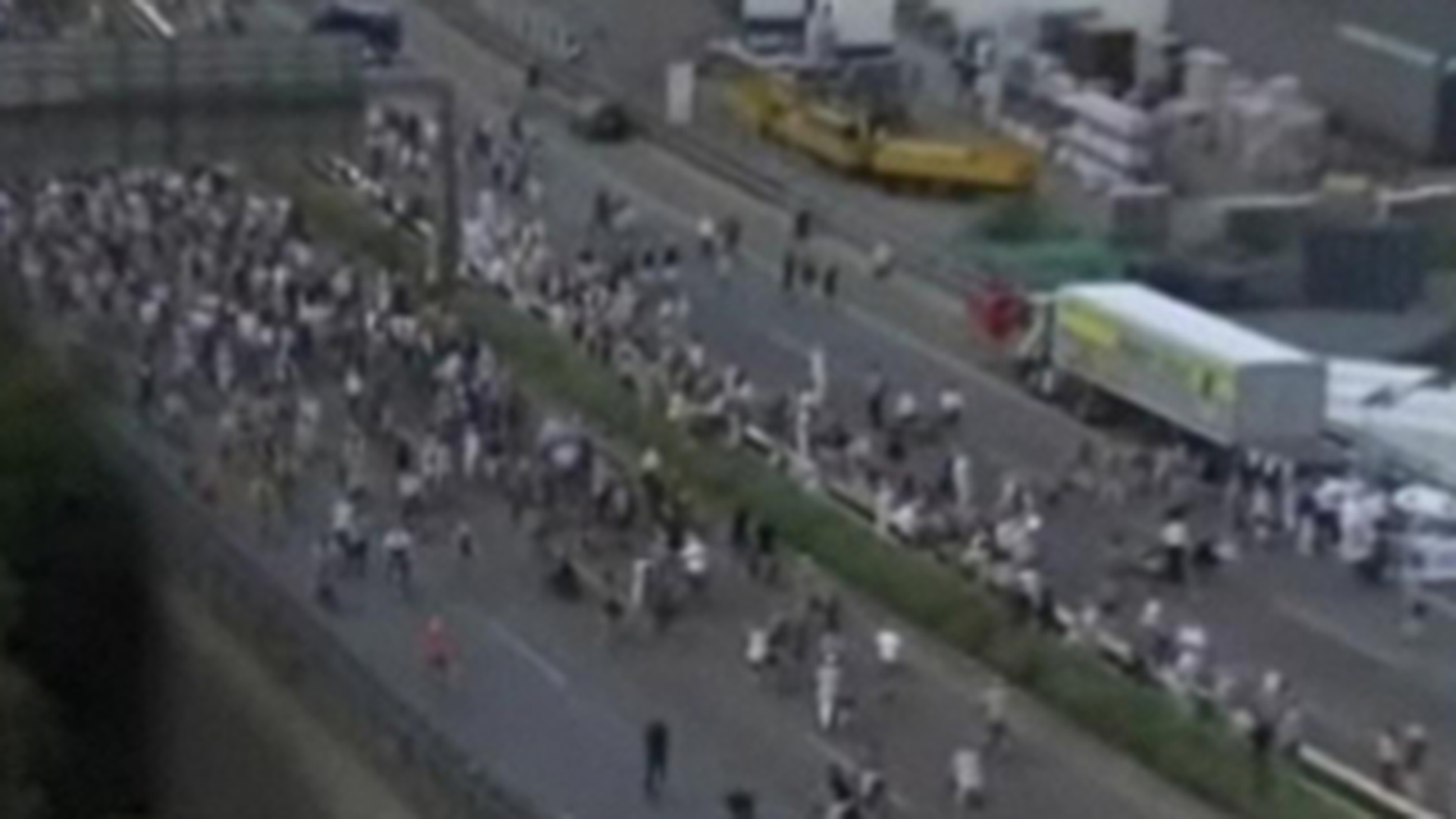 VIDEO Germanii au organizat o petrecere pe autostrada