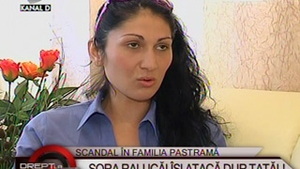 VIDEO Sora vitrega a Ralucai Pastrama isi ataca dur tatal: "Ar fi trebuit sa se implice mai mult in cresterea mea. Pentru el, eu sunt un paduche lesinat"