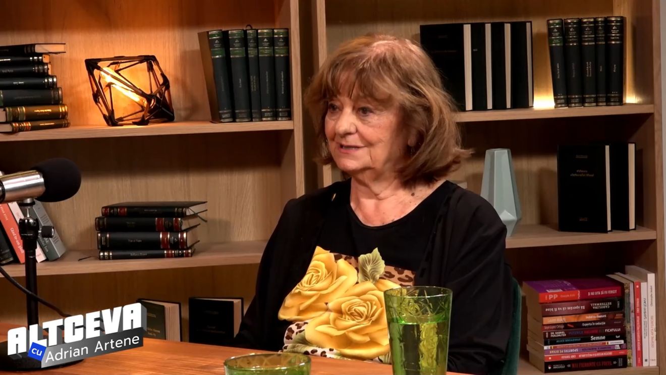 Temă de gândire pentru fiecare om oferită de Ana Blandiana în podcastul „Altceva cu Adrian Artene”: „Cum e posibil să apari din neant?”