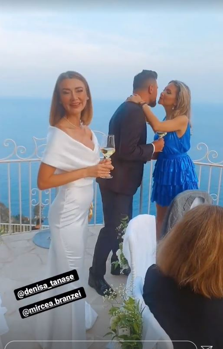 Denisa Tănase și Mircea Brânzei s-au căsătorit în secret la Nisa! Artista a avut o rochie de mireasă simplă, dar sexy | FOTO & VIDEO