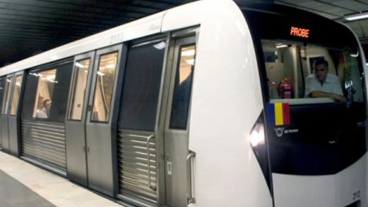 Trafic blocat la metrou! Un tren s-a blocat in statia Dristor 1