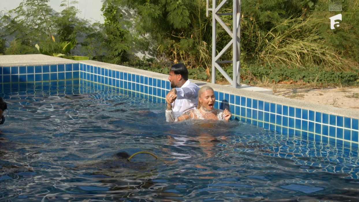 Marcel Maluma și ispita Frankie/ sursă foto: captură viedeo Antena Play