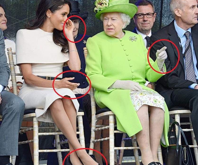 Prima ieșire a lui Meghan Markle și a Reginei Elisabeta a II-a, analizată la sânge de experții în limbajul trupului