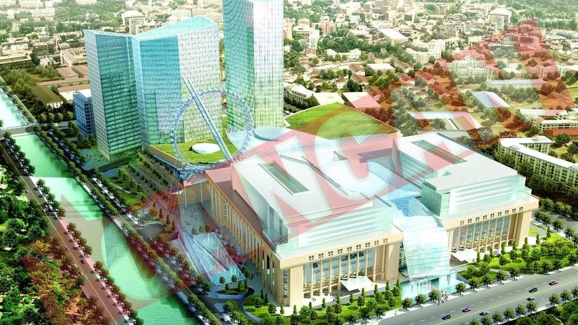 Unda verde pentru constructia "Dambovita Center"