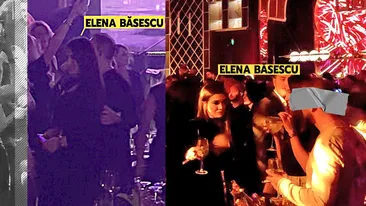 Dispărută din peisajul vieții de noapte, mezina lovește din nou! EBA bea cu un ochelarist la marea meserie, pe ringul NUBA