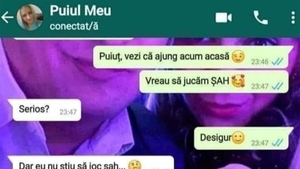 Bancul sfârșitului de săptămână | "Puiuț, vreau să jucăm șah"