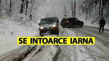 Se întoarce iarna în România! ANM, avertizare emisă în urmă cu câteva minute!