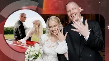 Imaginile pe care nu le-ai văzut de la nunta Elenei Mogîldea cu Bubu Cernea. După opt ani de iubire, au făcut marele pas la altar!