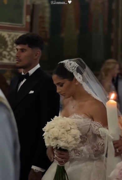 Florinel Coman și Smaranda Timofeciuc s-au căsătorit/ sursă foto: Instagram