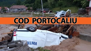 Cod portocaliu de vreme severă emis de ANM! Urmează 7 ore critice. Românii sunt sfătuiți să se adăpostească
