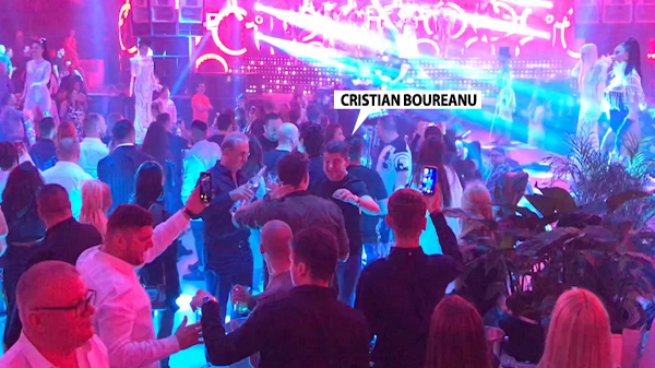 Cristian Boureanu, show în club