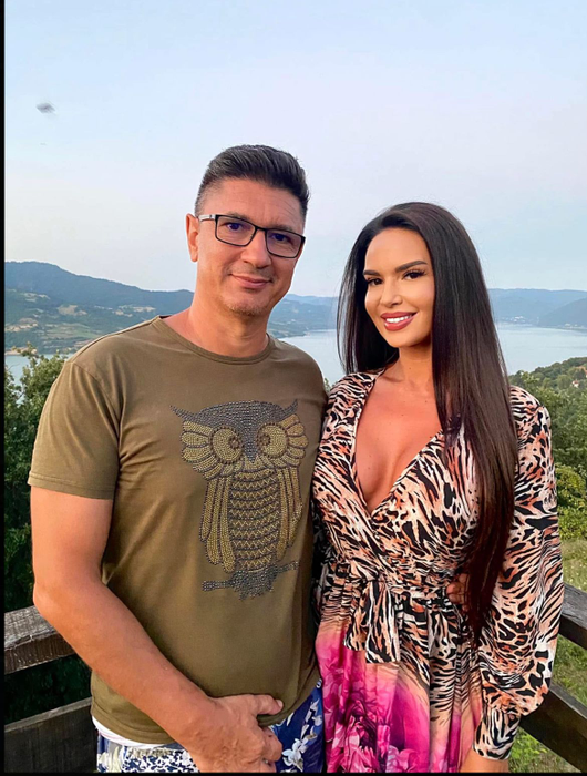 Luis Lazarus și Andreaa Loulou/ sursă foto: Instagram