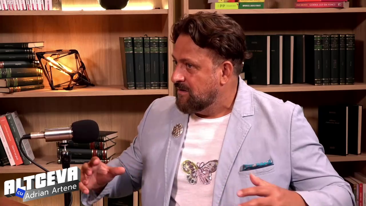 Podcastul poate fi urmărit integral pe canalul de YouTube ”ALTCEVA cu Adrian Artene” / (Sursa: Captură video)