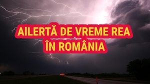 Furtuni cu descărcări electrice și condiții de grindină în România. Vremea în acest sfârșit de săptămână