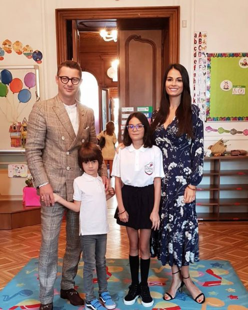 Anca Serea și familia sa