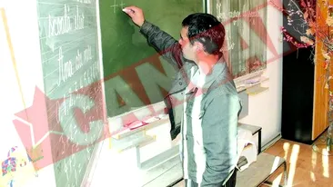 Merge la scoala cu fetele lui